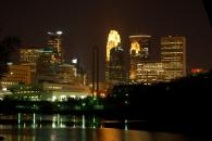 Minneapolis at night