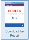 dubious democracy 2010 cover